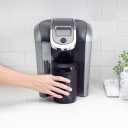 HyperChiller HC2 Patented Iced Coffee/Beverage Cooler, NEW, IMPROVED,STRONGER AND MORE DURABLE! Ready in One Minute, Reusable for Iced Tea, Wine, Spirits, Alcohol, Juice, 12.5 Oz, Black