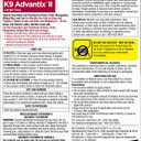 K9 Advantix II Large Dog Vet-Recommended Flea, Tick & Mosquito Treatment & Prevention | Dogs 21 - 55 lbs. | 4-Mo Supply