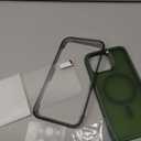 ESR for iPhone 15 Pro Max Case,Compatible with MagSafe,Translucent Matte Case,Military-Grade Protection,Classic Series,Frosted Dark Green