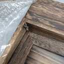 Cologne Organizer for Men,Perfume Stand Holder,Cologne Shelf, Solid Wood Cologne Stand with Drawer Storage and Clear Window,Organizador de Perfumes,Perfume Stand Organizer,Brown