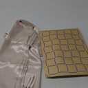 Bedsure Satin Pillowcase for Hair and Skin Queen - Beige Silky Pillowcase 4 Pack 20x30 Inches with Envelope Closure, Similar to Silk Pillow Cases, Gifts for Women Men