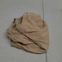 Rquite Car Seat Cover Baby, Carseat Covers Girl Boy, Breathable Muslin Cotton, Large Mesh Window, Infant Car Seat Canopy Baby Carrier Cover Stroller Sun Shade for Summer & Hot Day, Beige