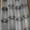 Flrolove Mason Jars 12 oz, Glass Jars with Airtight Lid,Canning Jars with Regular Lids and Bands 24 PACK, Ideal for Jam, Honey, Wedding Favors, Shower Favors, DIY Spice Jars