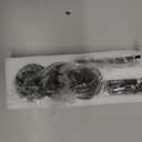 Candle Holder - 3 PCS Candlestick Holders - Vintage Candle Stick Holder - Modern Decorative Centerpiece - Cozy Atmosphere Gift for Home Decor, Wedding, Black Taper