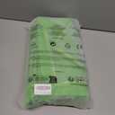 Clothes Storage Bags, Foldable Thick Fabric Blanket Storage Bags, Large Clear Window & Carry Handles, Great for Clothes, Blankets, Closets, Pillows, Toys (Green, Extra-4Pack)