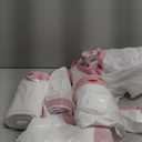 8 Gallon Plastic Trash Bags 120 Count Black Drawstring Thick Garbage Bags for Office Kitchen Home 22.06'' x 25.61'' (White, 8)