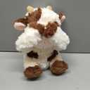 Hopearl Peek A Boo Cow Interactive Repeats What You Say Plush Diary Cattle Toy Musical Singing Talking Stuffed Animal Adorable Electric Animate Gift for Toddlers, Brown, 11''