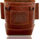 Graintex Nut & Bolt Bag Ambassador Series, Top Grain Leather, Tool Bag, Tool Belt for Ironworker Tools, Durable and Versatile Nut & Bolt Organizer for Professional Use