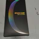 TORRAS Q3 VegSkin for iPhone 17 Pro Max Case Leather, 360 Spin Magnetic Stand, Fit for MagSafe, Camera Control, Shockproof Premium Organic Silicone Leather Case for iPhone 17 Pro Max, Saddle Brown