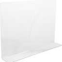 MAGICLULU Acrylic Clear Ergonomic Writing Slope Transparent Desktop Painting Board for Desktop Table Drawing Reading Book Writing Board Rack 11.79X8.25X2.36Inch, Pack Of 5