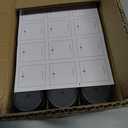 LANDNEOO 15 Pack 2 oz Glass Shot Mini Bottles w/Black Lids & 15 Labels - Small Clear Jar for Ginger, Wellness Shot, Juice, Sample, Whiskey - Travel Essentials - Wide Mouth, Leakproof, Dishwasher Safe