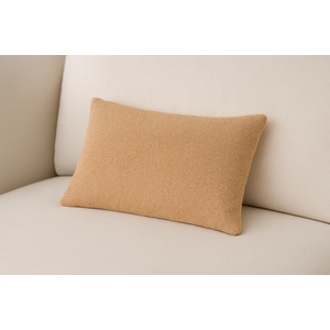 Decorative Pillowcases Beige 12x19 Inch – Soft Textured Throw Pillow Covers for Couch, Sofa, Bed, or Living Room Decor