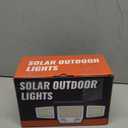 Solar Motion Sensor Outdoor Lights Waterproof - 3000LM 3 Modes Security Lights Outdoor 270 Illumination IP65 LED Solar Flood Wall Light for Garden Yard Patio Pathway (Modern, 2)