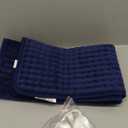 Extra Large Heating Pad for Back Pain Relief, 35"x20" Electric Heat Pads for Period Cramps & Body Shoulder, 9 Heat Settings, Auto-Off, Machine Washable, Dry Moist Heat, Gifts for Women Men, Blue