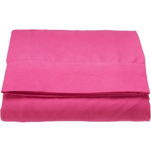 Luxury Flat Sheet on Amazon Elegant Comfort Wrinkle-Free 1500 Premier Hotel Quality 1-Piece Flat Sheet, King Size, Pink
