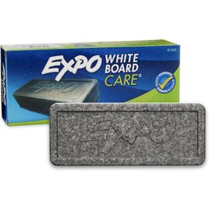 EXPO Dry Erase Soft Pile Block Whiteboard Eraser, 5-1/8 in. x 1-1/2 in. - Whiteboard, Calendar, Organization, Essential Supplies for Office, School, Classroom, Teachers