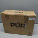 PUR 30-Cup Countertop Water Filter Dispenser, 1 Genuine PUR Filter, 2-in-1 Powerful Filtration, Lasts 2 Months or 40 Gallons, Dishwasher Safe, White/Blue (DS1800Z)