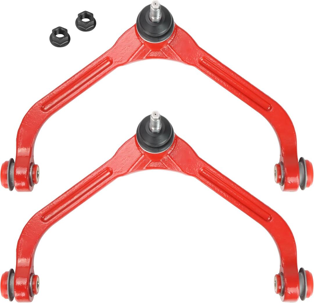 2PC Front Upper Control Arms for 2002-2007 Jeep Liberty, 2 Upper Control Arms w/Ball Joints Assemblies K3198