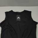 ARRIVE GUIDE Crop Top Athletic Shirts for Women Cute Sleeveless Yoga Tops Running Gym Cotton Cropped Workout Clothes S