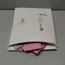 Quelay 40 Pcs Pink Lipstick Holder Keychain Bulk Preppy Bow Lip Gloss Sleeve Lip Balm Holder Gifts for Women