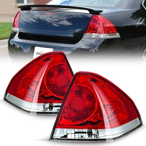 Nilight Taillight Assembly Compatible with 2006 2007 2008 2009 2010 2011 2012 2013 Chevy Impala 2014 2015 2016 Chevrolet Impala Limited Rear Tail Light Drive Side