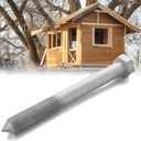 1 Pc Treehouse Lag Bolt Hot Dip Galvanized Hex Head Lag Screws for Treehouse Brackets Hardware Deck Construction Wood Framing Heavy Duty(1.25 x 12 Inch)