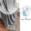 MEETSKY Couch Cover Sofa Cover Oversized Chair Cover Grey Couch Protector Sofa Throw Cover for Couches Single Sofa Slipcovers Washable Couch Recliner Cover(71"x 91", Medium, Grey)