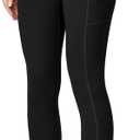 Ewedoos Women's Yoga Pants with Pockets Leggings for Women Tummy Control Workout Leggings for Women Compression Leggings (Medium, Black)