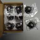 Secbolt Updated Anti-Rust Self Adhesive Caster Wheels 8 Pack, 201 Stainless Steel Stick On Wheels