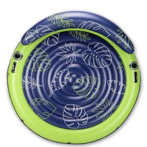 Pool Float for Adults Heavy Duty, Tanning Pool with Cup Holder for Beach, Lake, Party
