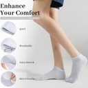 3 x Sunm Boutique Ankle Socks for Women (M)