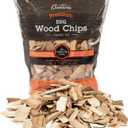 Camerons All Natural Maple Wood Chips for Smoker - 260 Cu. In. Bag, Approx 2 Pounds- Kiln Dried Coarse Cut BBQ Grill Wood Chips for Smoking Meats - Barbecue Smoker Accessories - Grilling Gifts for Men
