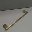 RANDOM Brushed Gold Towel Bar 18 Inch Hand Towel Holder SUS 304 Stainless Steel Gold Towel Holder Wall Mounted Towel Rod Square.96009-2-18BG