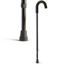 Medline Aluminum Cane Walking Aid is Portable & Lightweight, Helps Seniors & Adults with Balance, Knee Injuries, Leg Surgery Recovery & Mobility, 38"
