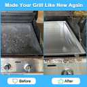 Grill Replacement Parts for Charbroil 463251713 463250512 463250511 Grills, Heat Plate Trough G517-6600-W1 for Char-Broil/Charbroil Grill Model 463250512 463251713 463250511