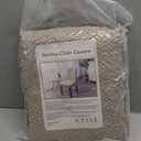 Genina Chair Covers for Dining Room Set of 4 Dining Chair Cover Stretch Kitchen Parsons Chair Covers, Taupe