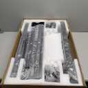 Mobile TV Stand with Power Outlet, Tilting & Swivel Rolling TV Cart for 32-75 Inch TVs, Height Adjustable Portable TV Stand with Shelf, Portrait/Landscape, 88 lbs Capacity, Max VESA 600x400mm