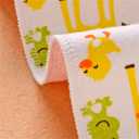 4pcs Pack Monvecle Baby Infant Cotton Waterproof Changing Pads Washable Resuable Diapers Liners Mats Small 18"x12"