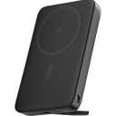 AMEGAT Magnetic Battery Pack 10000mAh, Foldable Kickstand Wireless Portable Charger with 30W USB-C Fast Charging, for iPhone 17 Pro Max, iPhone 17/16/15/14/13/12 Series