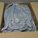 TUCAREST 6-Layers PEVA Premium Full Car Cover Fit for SUVs MPV Pickup Sedan hatchback Rain and snow protection, sun protection, UV protection, and protection of car paint surfaces-Silver Grey -Up 199" (Surrounding reflective strip)