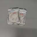 2 x Christmas Tree Decorations, Acrylic Animal Christmas Ornaments, Home Decoration, Party Decoration, Small Animals on The Moon (White Wolf)