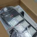 4000W Solar Lights Outdoor, 6500K Solar Street Light IP66 Waterproof, Solar Security Flood Lights Motion Sensor with Remote Control for Yard, Entryway Garage, Porch 1 Pack