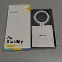 andobil [2025 Unrivaled Stability] Magnetic Phone Grip Holder for MagSafe Ring Stand Holder Kickstand Compatible with MagSafe Accessories for iPhone 17 Air 16 Pro Max Plus 15 14 13 12&Android, Purple (Silicone)