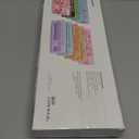 Computer Wired Keyboard, Plug Play USB Full-Size Keyboard with Large Number Pad, Caps Indicators, Foldable Stands, for Windows 7/8/10 PC Laptop (Purple Colorful)