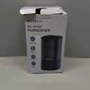 Humidifiers for Bedroom, 2.0L Cool Mist Humidifier for Home Plant and Baby Nursery, Quiet Ultrasonic Humidifier with 360 Nozzle, Auto Shut-Off, Filterless, Black