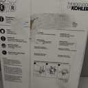 KOHLER 20454-0 Ridgewood Elongated Soft Close Toilet Seat, Quiet Close, Wood Toilet Seat, Home Essentials, White