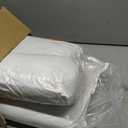 Amazon Basics Down Alternative Pillow for Side and Back Sleepers, Medium Density, Standard Size, 26" x 20", 2-Pack, White