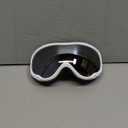 ZIONOR Lagopus B1 Ski Goggles OTG Anti fog Snow Goggles UV Protection Snowboard Goggles for Men Women Adult Youth (One Size, A0-vlt 10.5% White Frame Silver Lens)