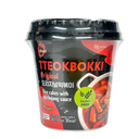 O’Food Cup Tteokbokki Korean Instant Rice Cakes – [Original Gochujang | Pack of 6] – Spicy Street Food Snack, Gluten-Free, Chewy, Quick & Easy Meal 2026.01.10
