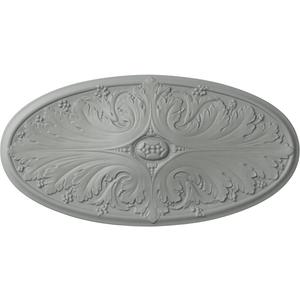 Ekena Millwork CM24X12MA Madrid Ceiling Medallion, Primed